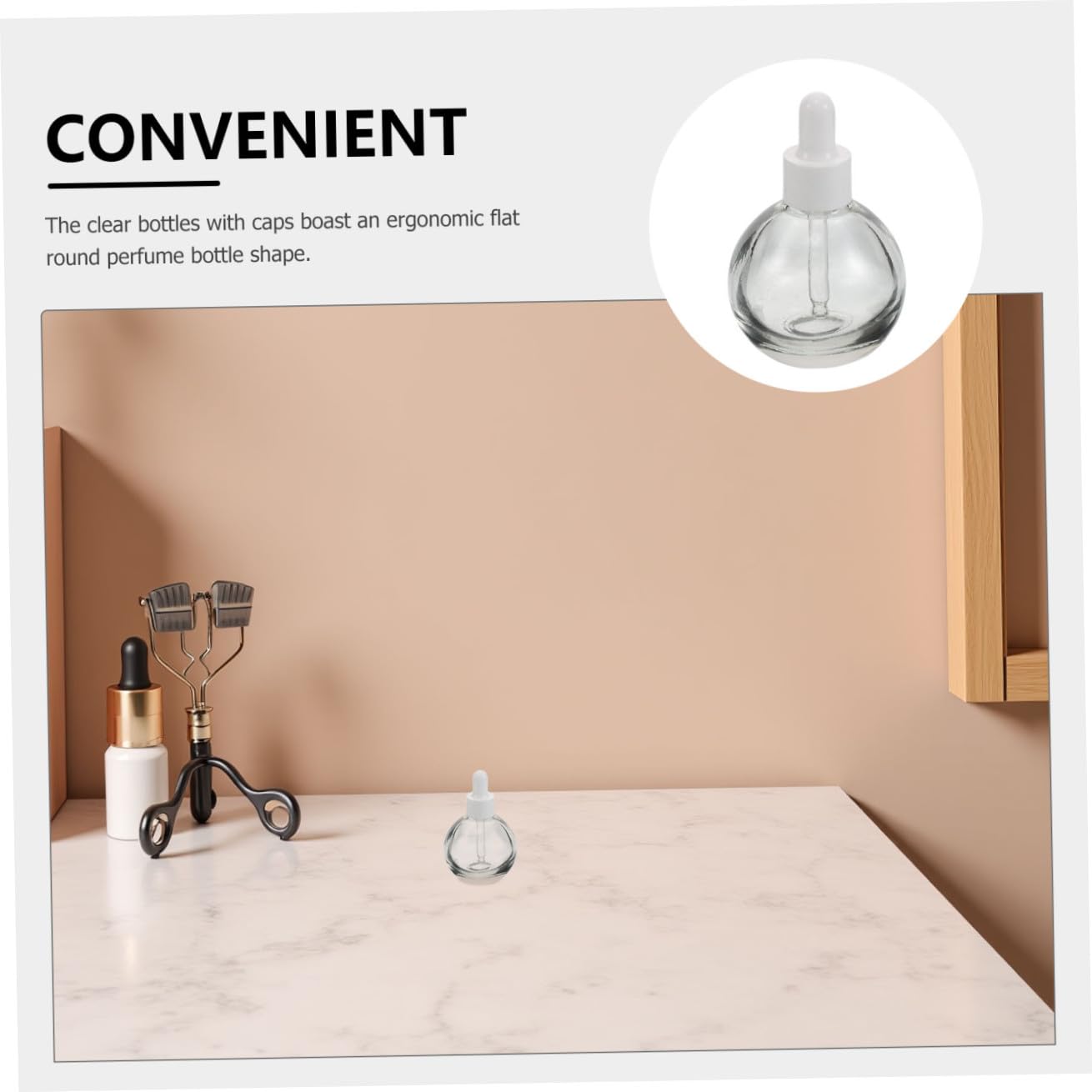 Beavorty 12pezzi Flacone Contagocce in Vetro Trasparente Pipetta Contagocce per Oli Essenziali e Campioni di Cosmetici Erogatore di Perdite per Uso Personale e Aromaterapia