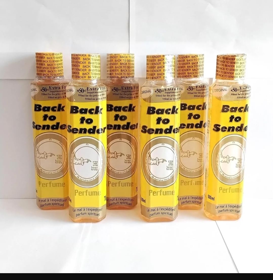 Profumo spirituale send BACK to SENDER wonderful perfume 500 ml
