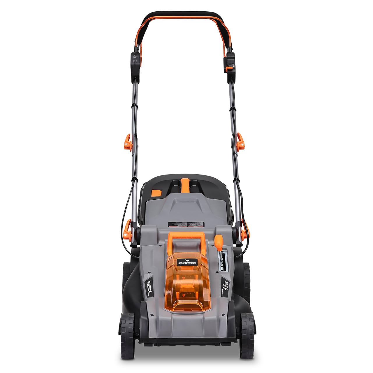 FUXTEC Tagliaerba a batteria FX-E2RM43PRO • 43 cm larghezza taglio • 40V batteria litio • trazione con velocità variabile • funzione mulching • regolazione altezza 25–75 mm