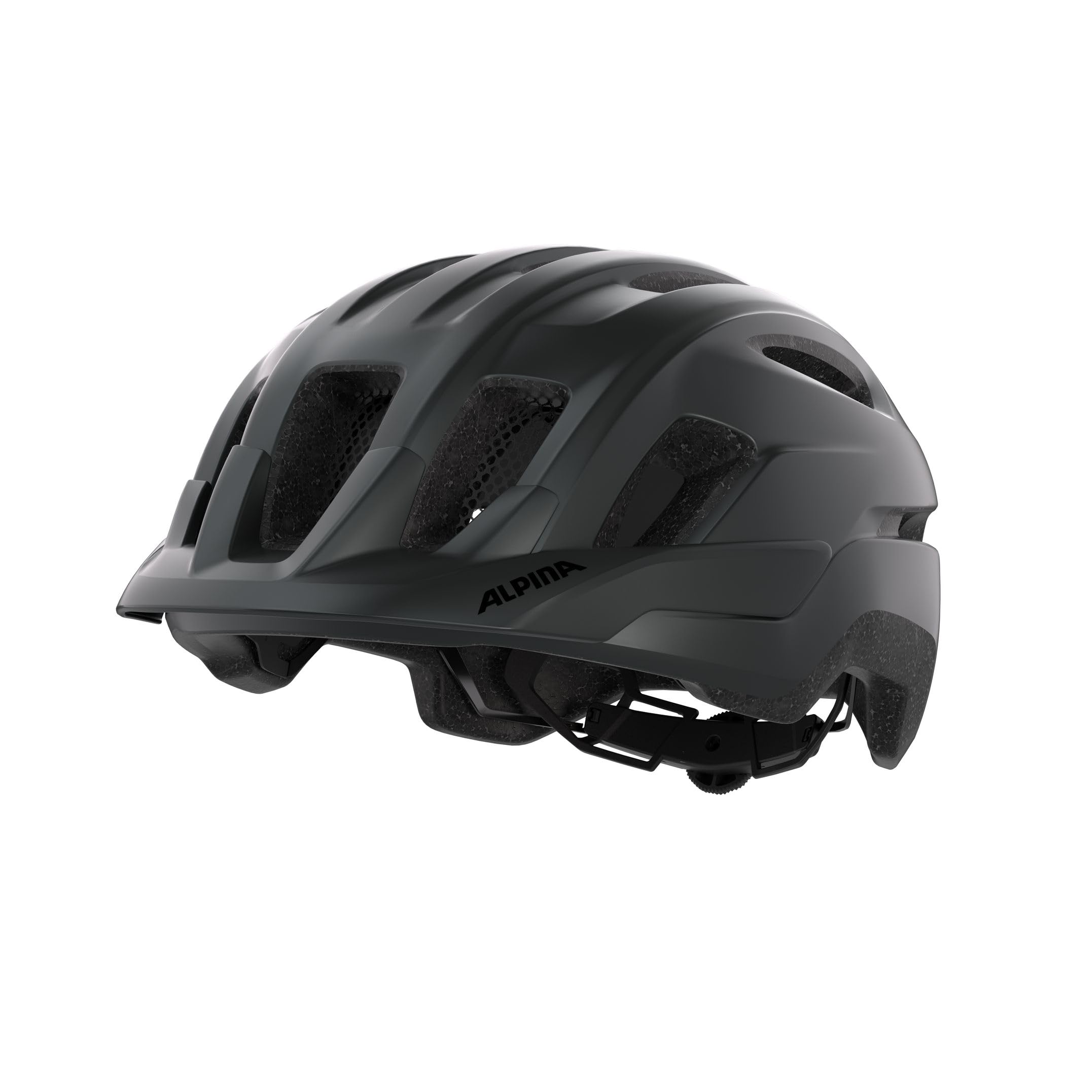 ALPINA PARANUS – Casco da bici leggero, ottima assorbenza degli urti grazie al Hi-EPS, grande ventilazione, rete anti-insetti integrata e calzata regolabile