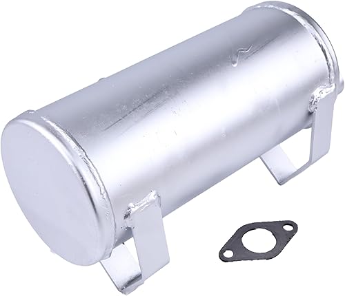 Miniatura 8 de JZGRDN Silenciador AM122848 M92365 compatible con tractores de césped John Deere LTR166 LT155 LTR155 LT150 LT133