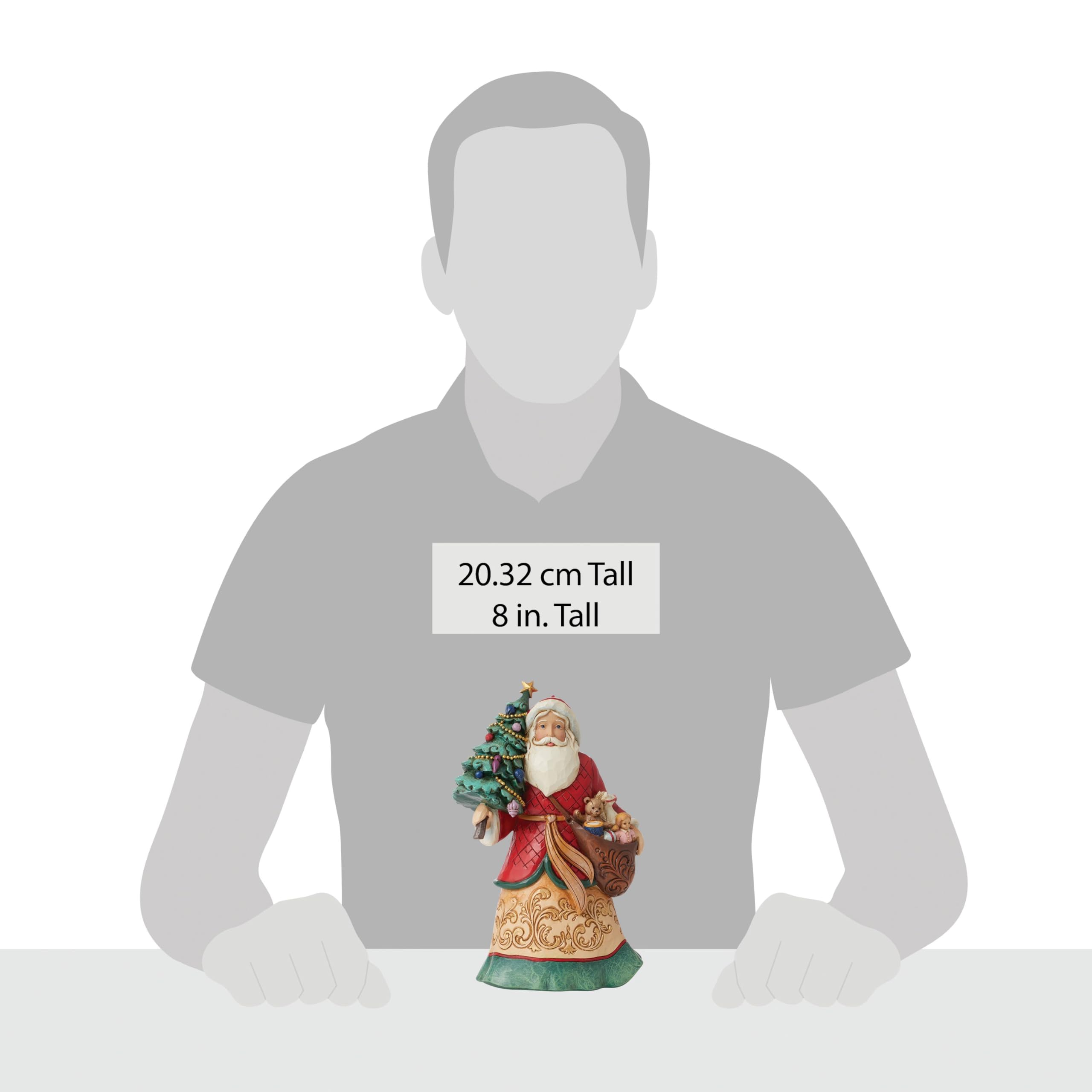 Enesco PÈRE Noel avec Jouets