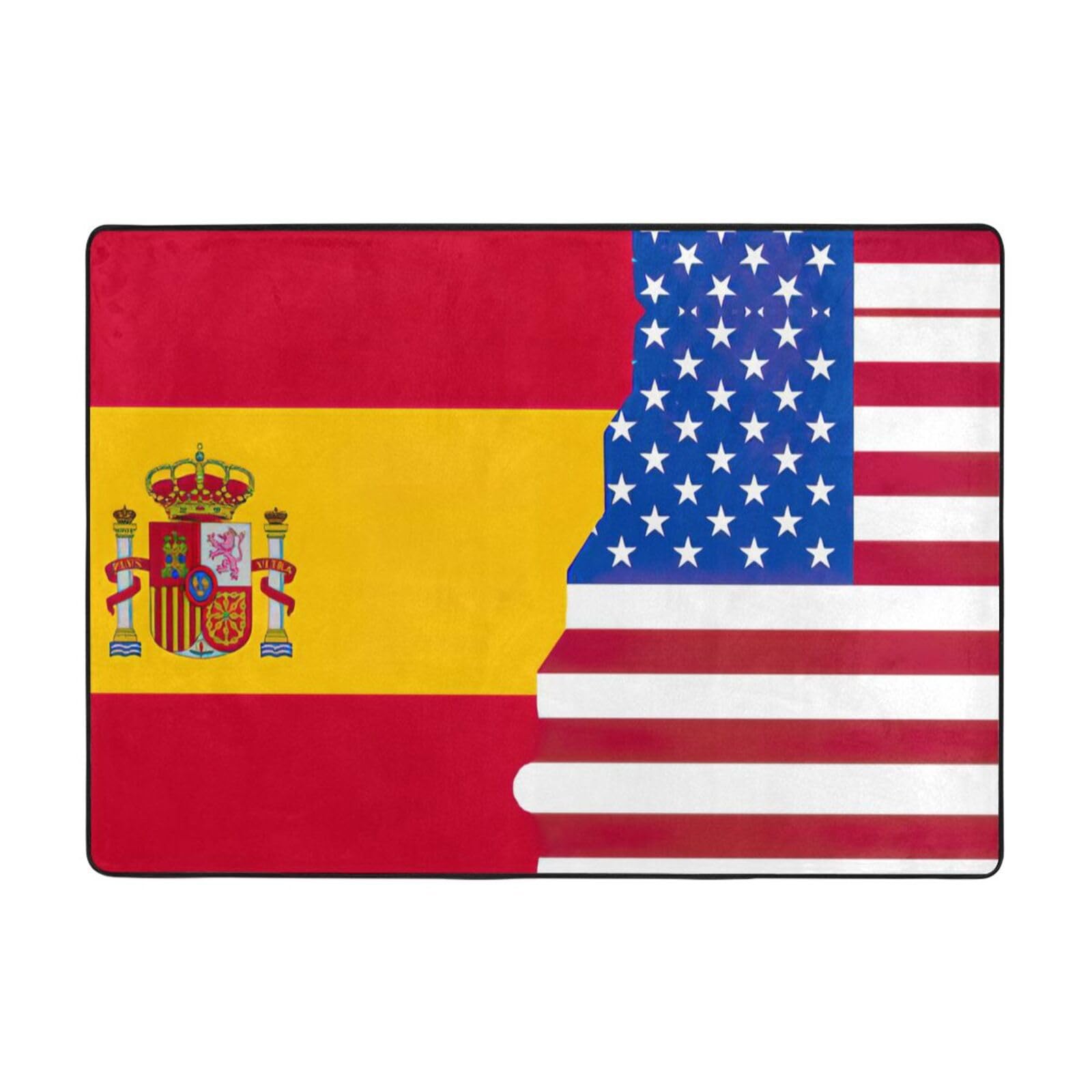 Alfombra de yoga para evitar resbalones en casa con gran superficie de 203x148 cm