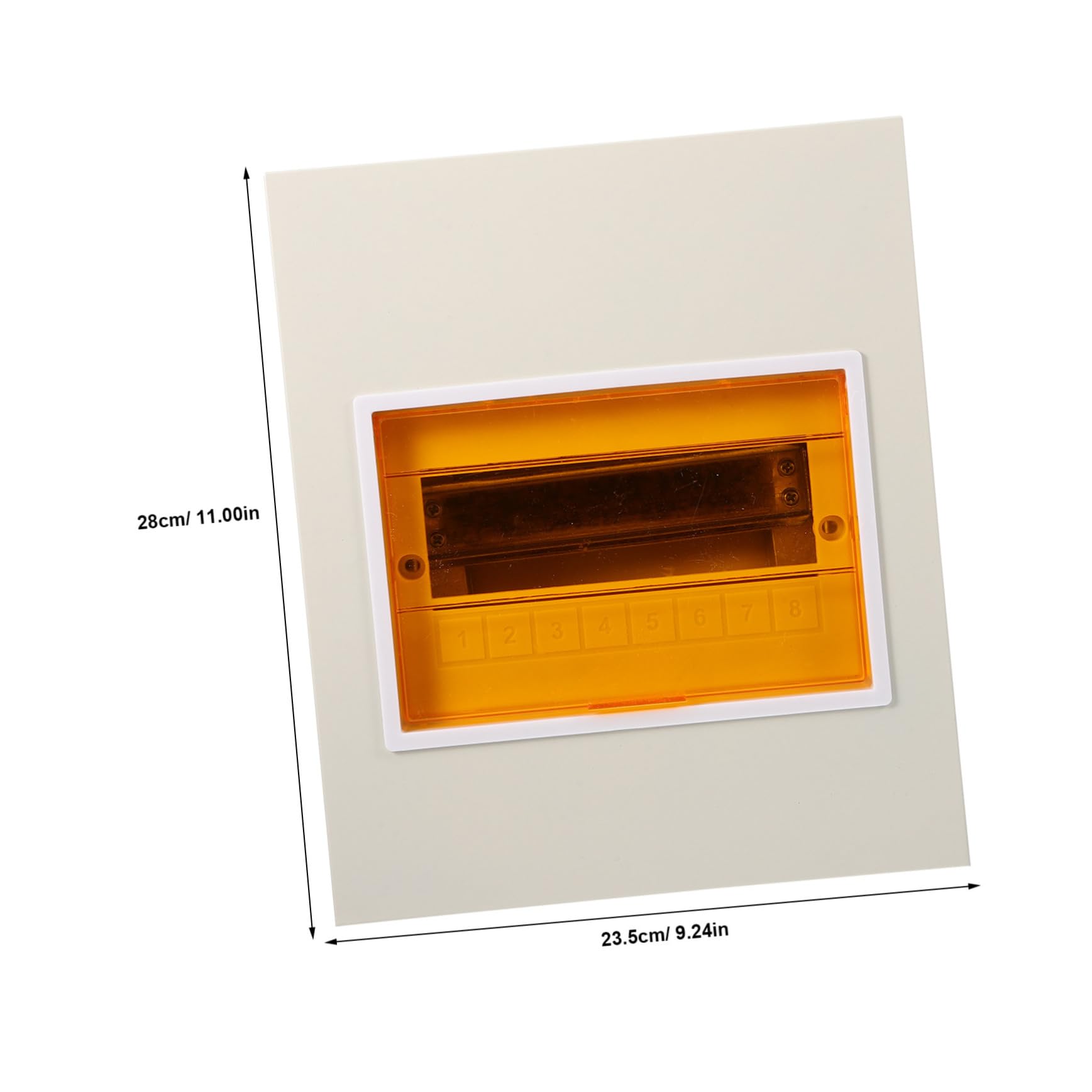 Uonlytech Caja De Registro Eléctrico Exterior Resistente Circuitos Hierro Tapa De Panel Eléctrico