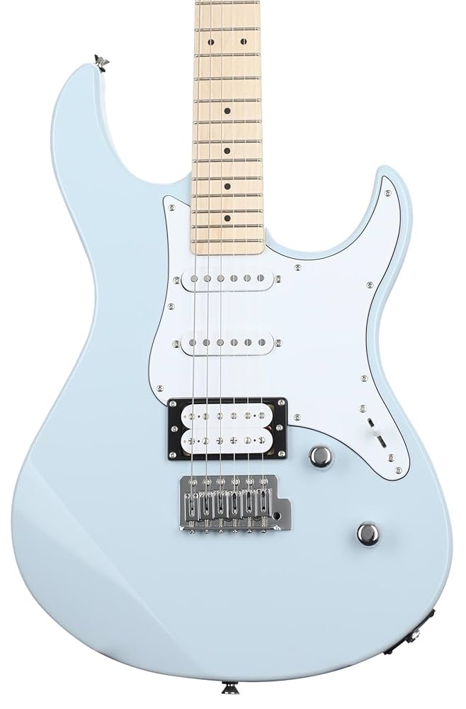 Amazon.com: Yamaha PAC112VM Electric Guitar Ice Blue