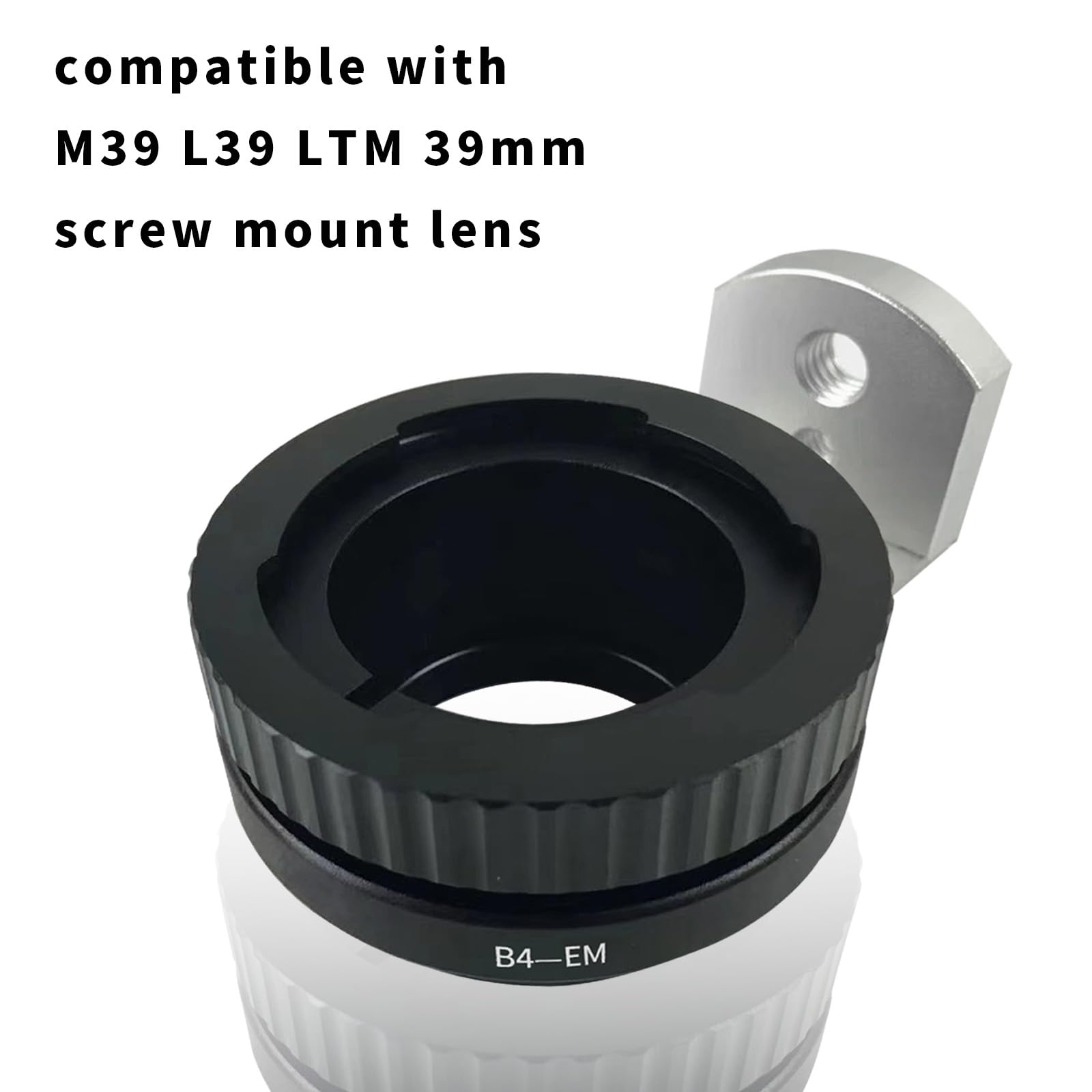 Adapter B4 EOS M EF-M M2 M3 M5 M6 M10 M50 M100 M200 M50II M6II Compatible - Dettaglio