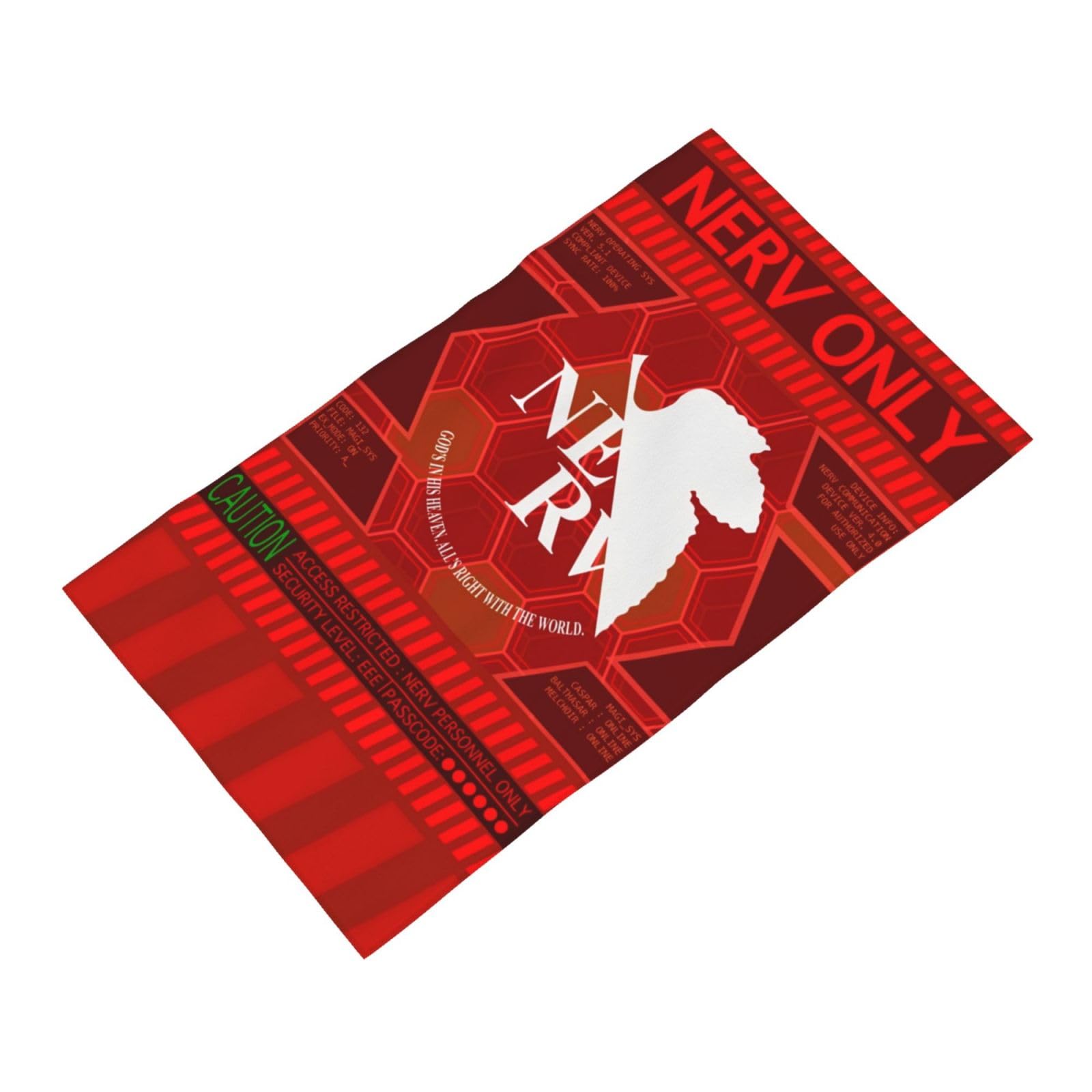 Amazon｜新世紀エヴァンゲリオン Nerv Eva バスタオル ビーチ