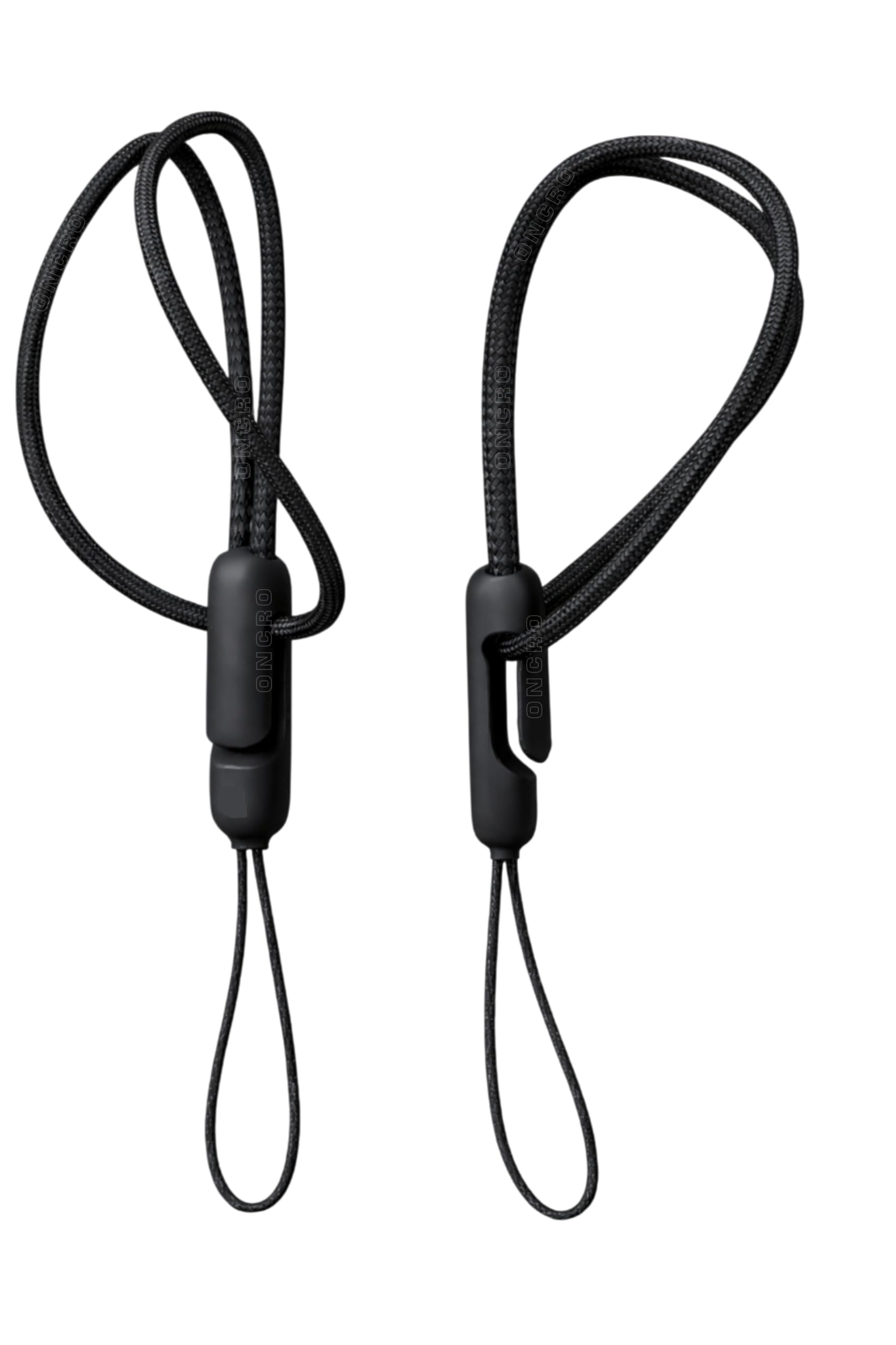 Pack of 2 Black Adjustable Lanyard Compatible with Air Pods Pro 2nd Phone Case, Cameras, USB Drive, Keychain Generation Earbuds Wireless Bluetooth Headphones Anti-Drop Rope with Clip-image-20