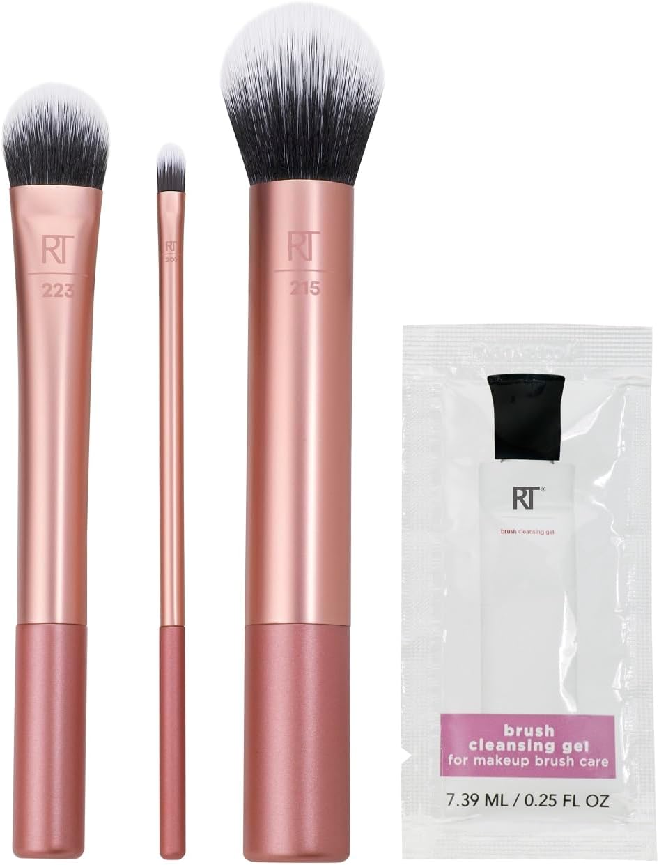7th Heaven Limited Edition Spring Love IRL Brusch Kit, Multicoloured Face Brush Set with Real Technologies Cleaner 7th Heaven Limited Edition Spring Love IRL Brusch Kit, Multicoloured Face Brush Set with Real Technologies Cleaner