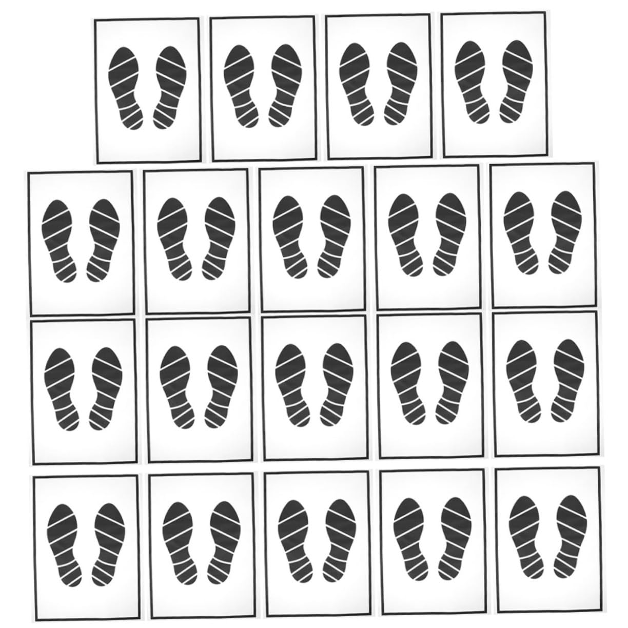 FAVOMOTO 30pcs Disposable Paper Car Floor Mats Protective Auto Floor Pads for Easy Storage Use for Suvs Trucks