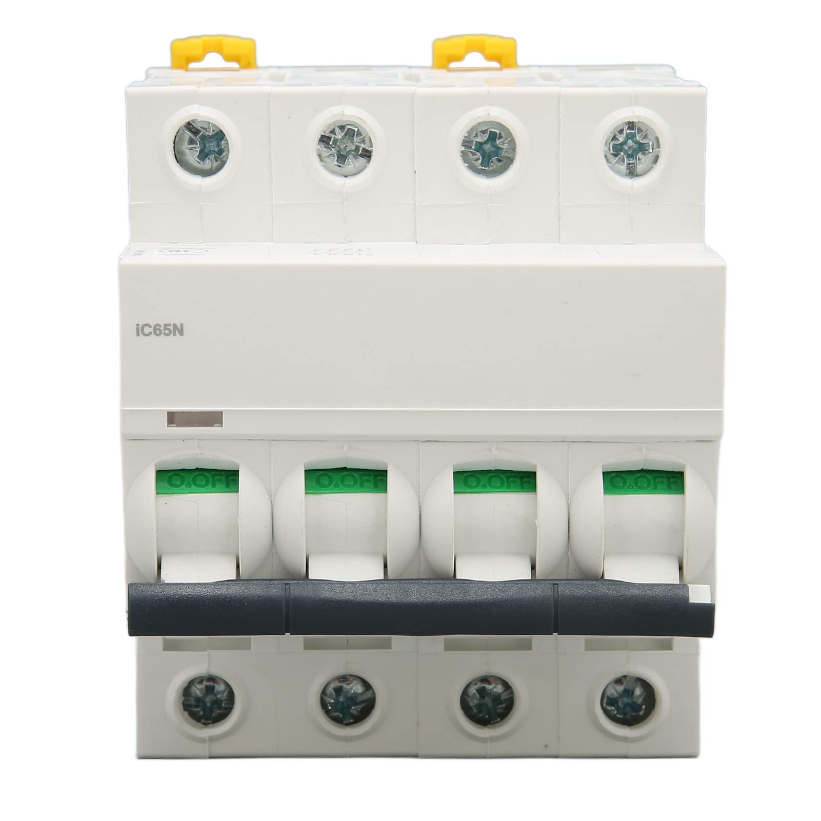 Interruttore Automatico Miniatura 4P AC 400V 16A con Potere di Interruzione 6kA Magnetotermico per Sistemi Elettrici Industriali e Applicazioni Pesanti