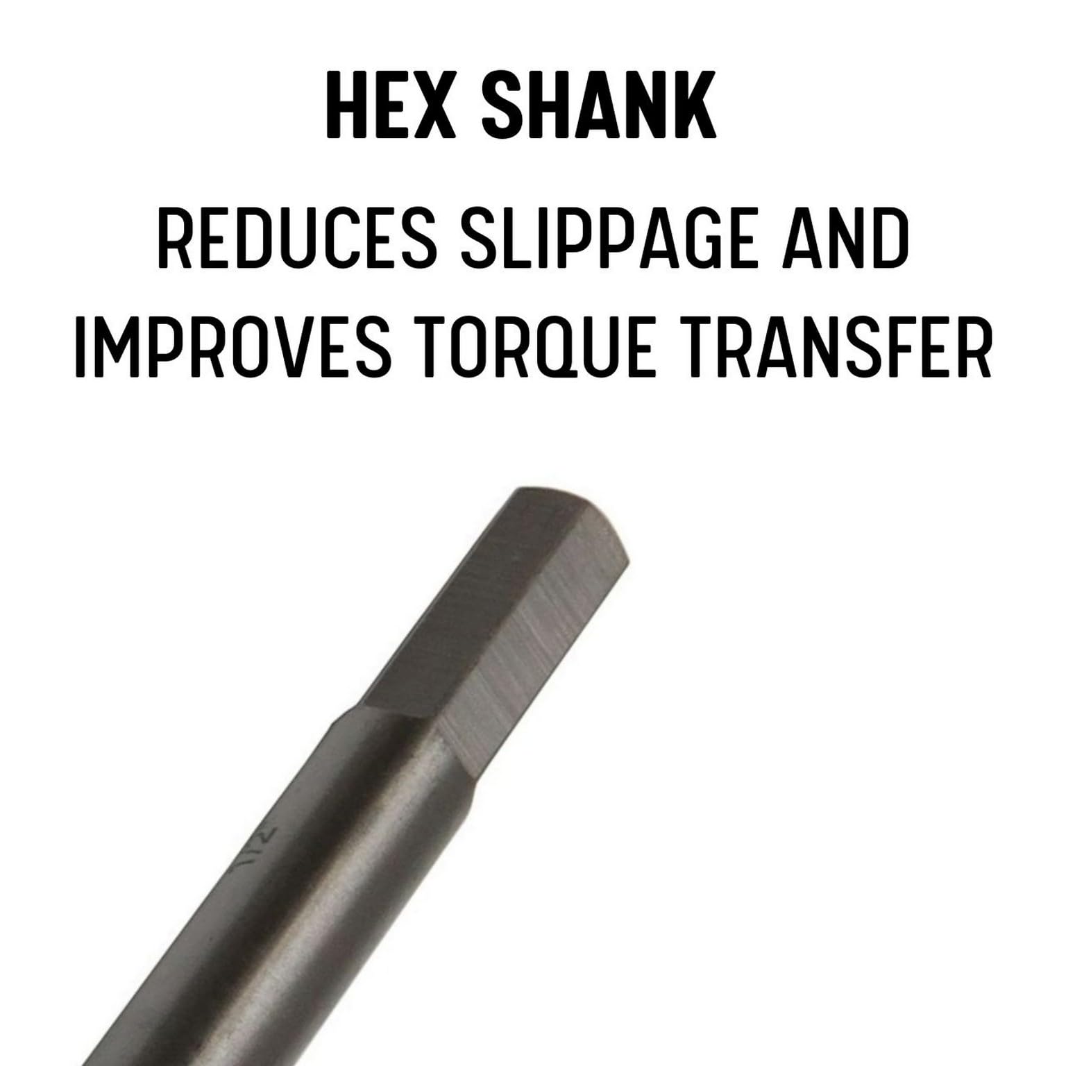 Drill America DMS73-2120 Carbon Steel Nail Buster Auger Bit