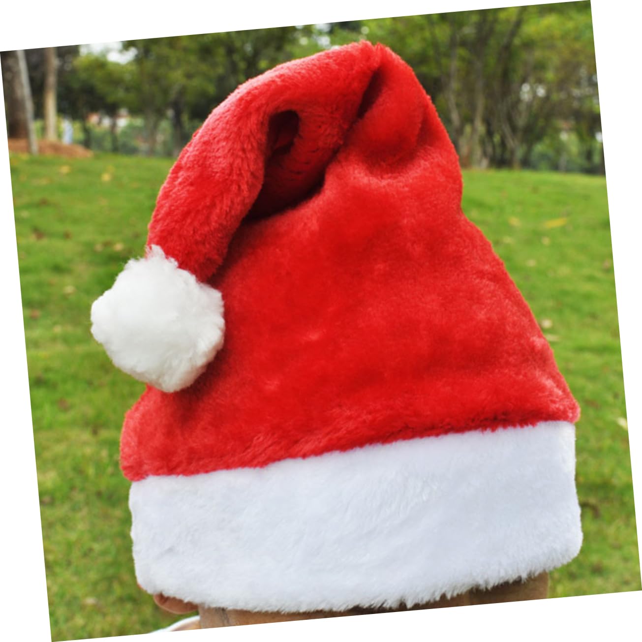 PRETYZOOM 6 Piezas gorro de navidad sombrero de fiesta de navidad sombreros de papá noel ornamento accesorio de disfraz de navidad gorro de papa noel para niños adulto
