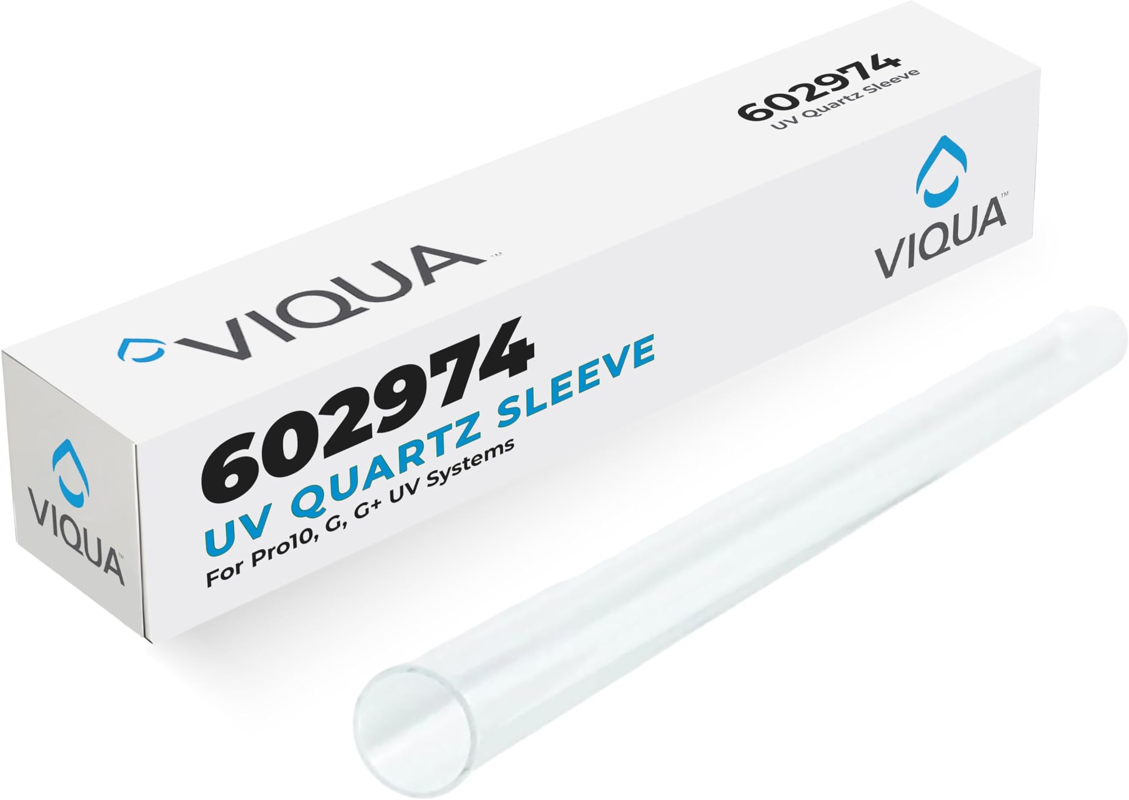 602974 UV Quartz Sleeve Genuine Replacement for PRO10, G, G+ UV Systems
