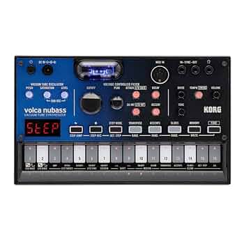 Korg Volca Bass ベースマシン Amazon.com: Korg Volca Nubass Vacuum Tube Synthesizer