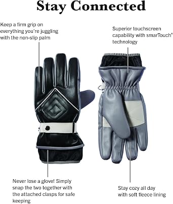 isotoner mens Alpine Mens Glove