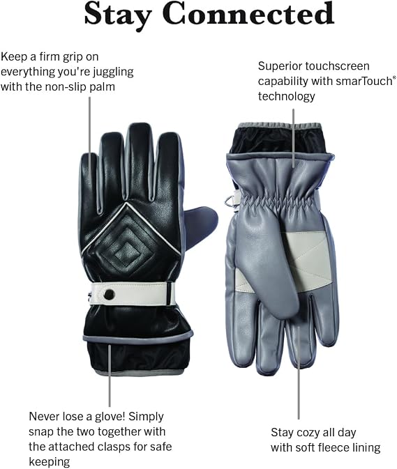 isotoner mens Alpine Mens Glove