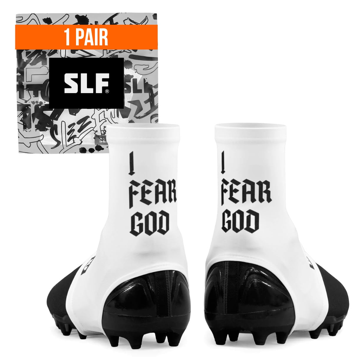 SLEEFS Football Spats/Cleat Covers for Secure Laces, Fits Any Cleats