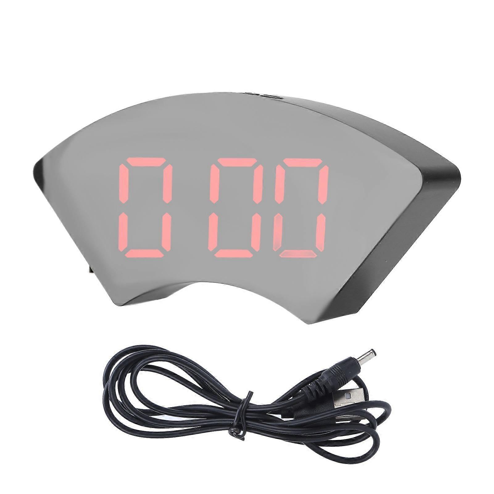 2025 Latest Model Clock Simple Electronic LED USB Mute Digital Alarm Clock