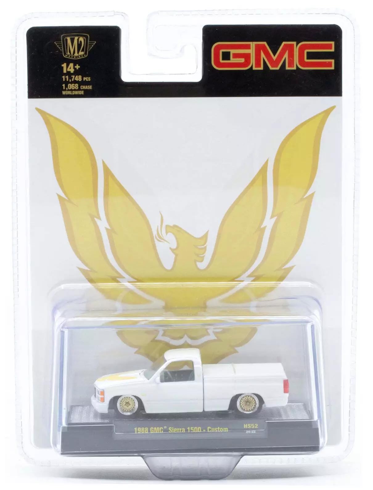 M2マシーン ウォルマート限定　1988 GMC シエラ 1500 4X4 Amazon | M2 Machines 1/64 GMC シエラ 1500 カスタム 1988 ホワイト