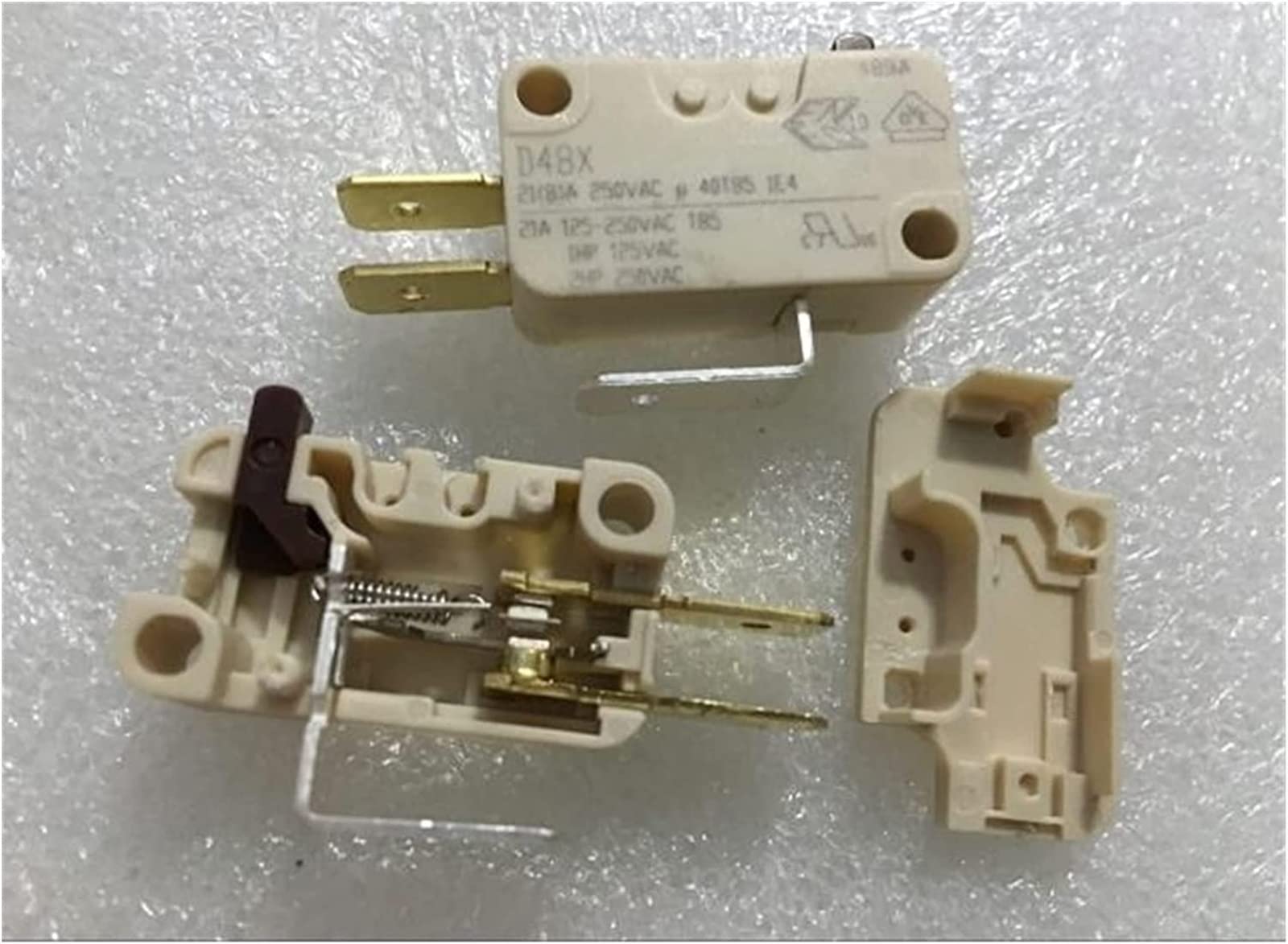 Microinterruptores 10PCS Microinterruptor Grande D48X de Alta Corriente 21A250V Interruptor de límite del Calentador de Agua
