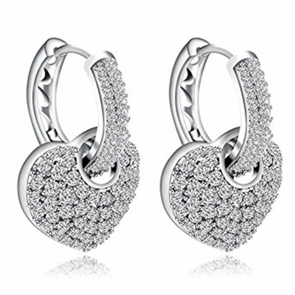 Womens Silver Plated Two Way Hoop Earring In Heart Shape, Dangling Huggie, Hoops Earring, Hoops Earring, Stud, Earring, Women Earrings, Women Earrings, Heart Drop Earrings(Silver) (B0CMTHDSKX) Amazon Price History, Amazon Price Tracker
