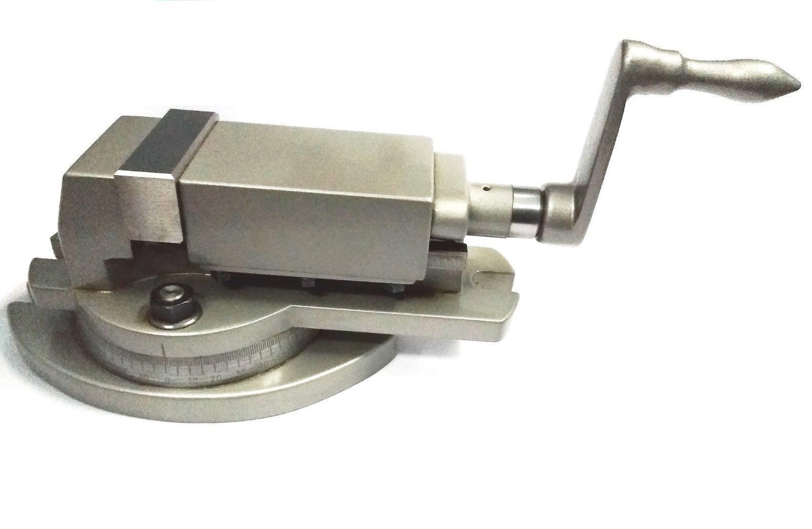 Buyohlic Swivel Base Milling Machine Vise Swivel, Tilting, Angle Vice (2