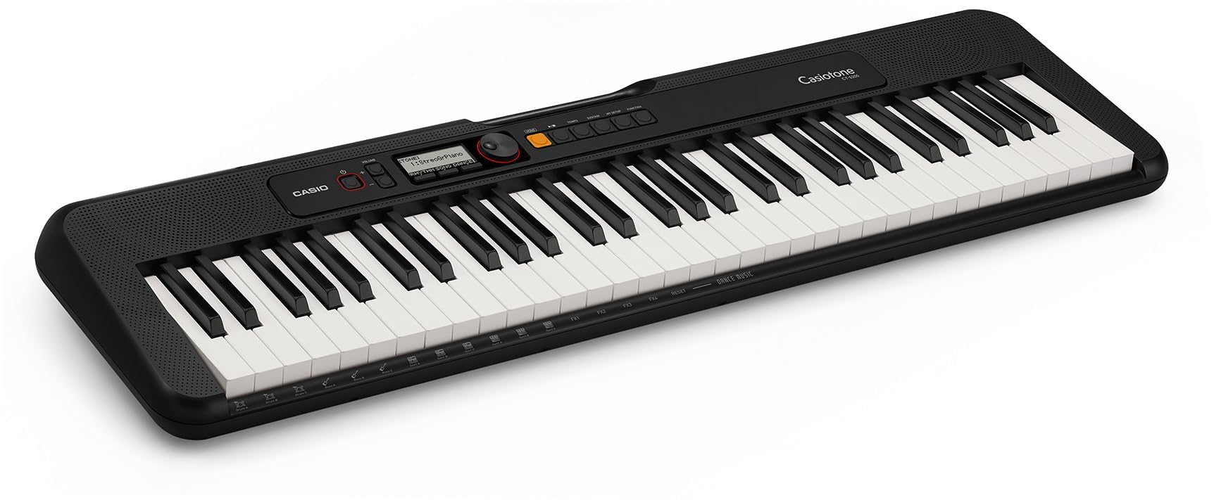 Casio CT-S200BK PPK 61-Key Premium Keyboard Pack with Stand, Headphones & Power Supply, Black