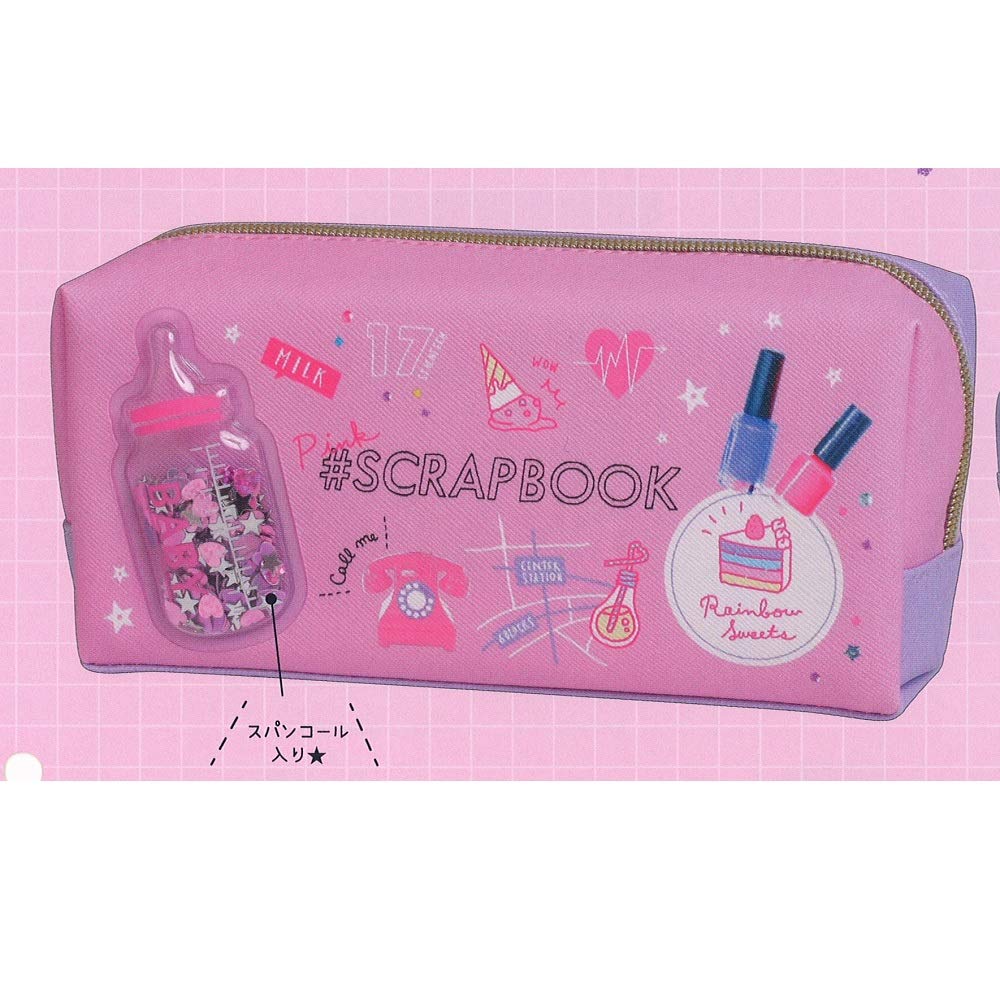 ♡シャカシャカペンケース♡ Amazon.co.jp: ピンク シャカシャカ BOXペンケース（SCRAPBOOK