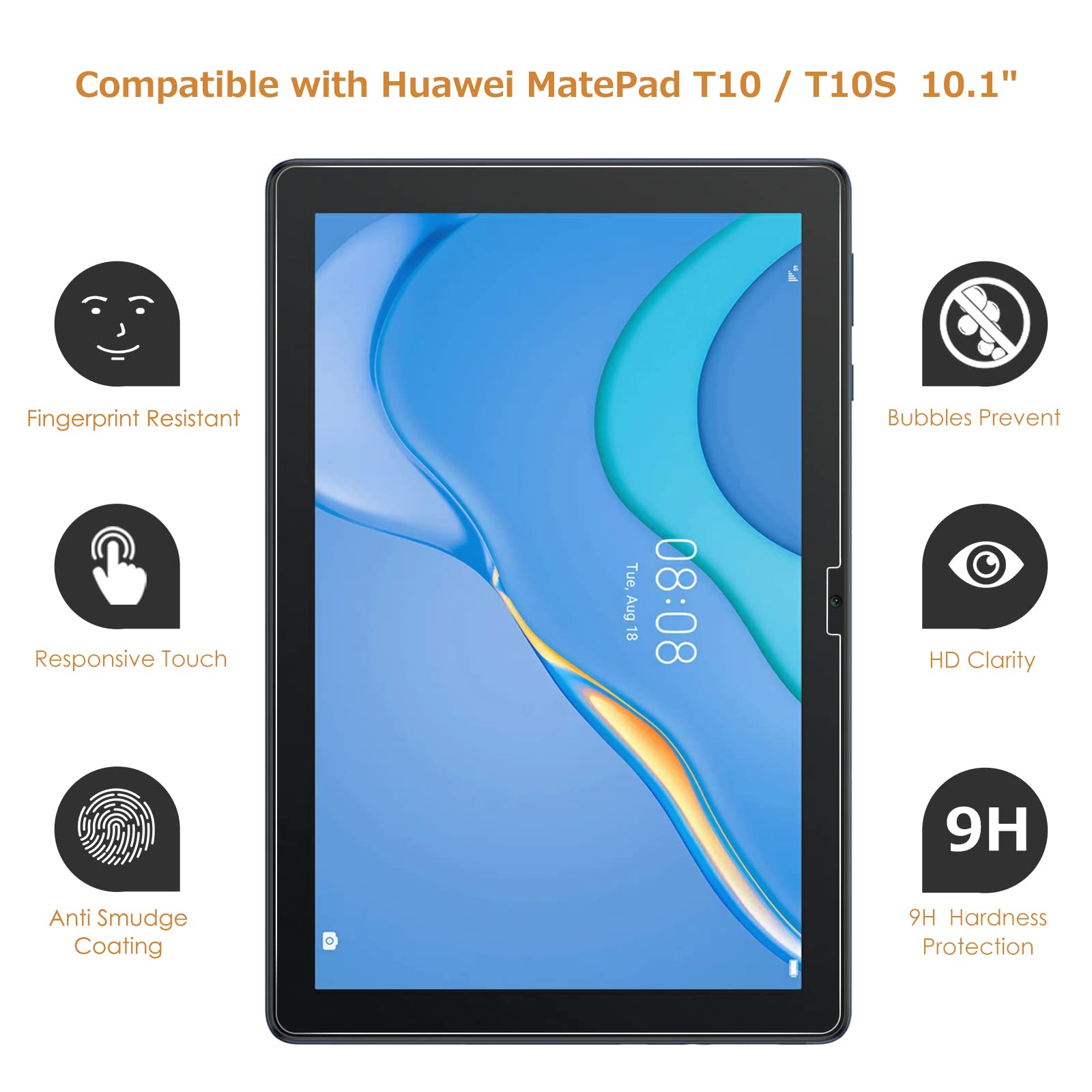 Mr.Shield Pellicola Protettiva Per HUAWEI MatePad 11.5 2025 Vetro - Foto 11