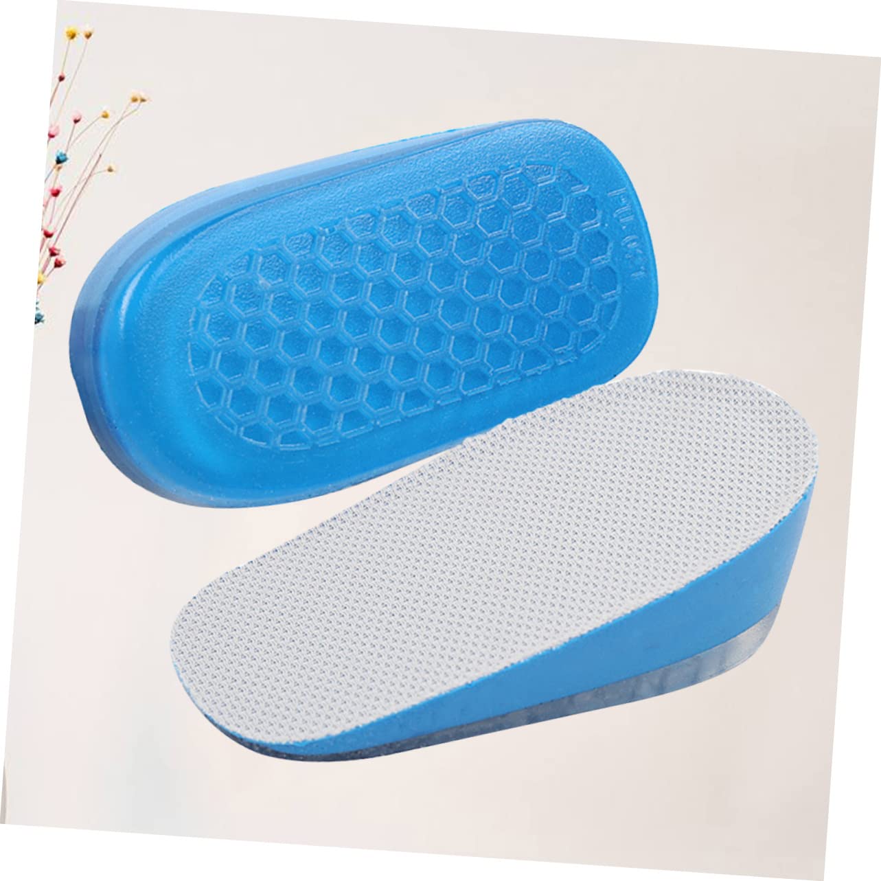 Healvian 3 Paar Gel-einlagen Halbsohlen Fußpflege Höhenerhöhung Einlagen Für Bequeme Schuhe Größe L