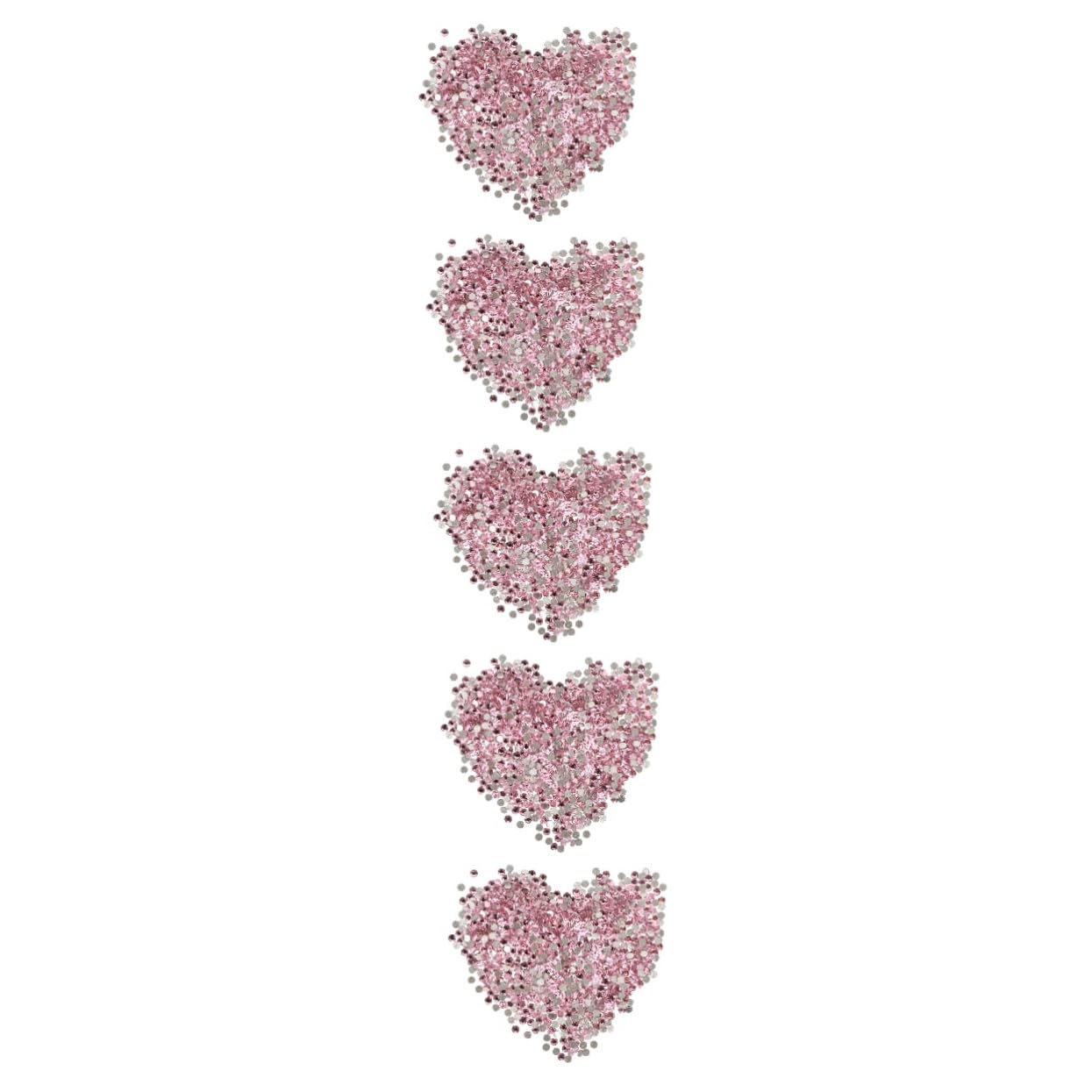 PACKOVE 5 Pezzi Di Strass Per Unghie Per Realizzare Unghie Decorazioni Per Unghie A LED Forniture Per Gioielli Ciondoli Per Unghie A Dorso Piatto Kit Di Strass Per Unghie Decorazioni