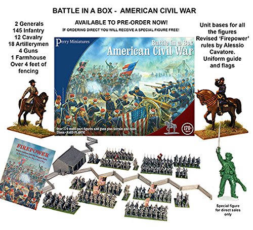 Perry Miniatures - Guerre Civile Américaine - Lot Soldats 28mm D'occasion