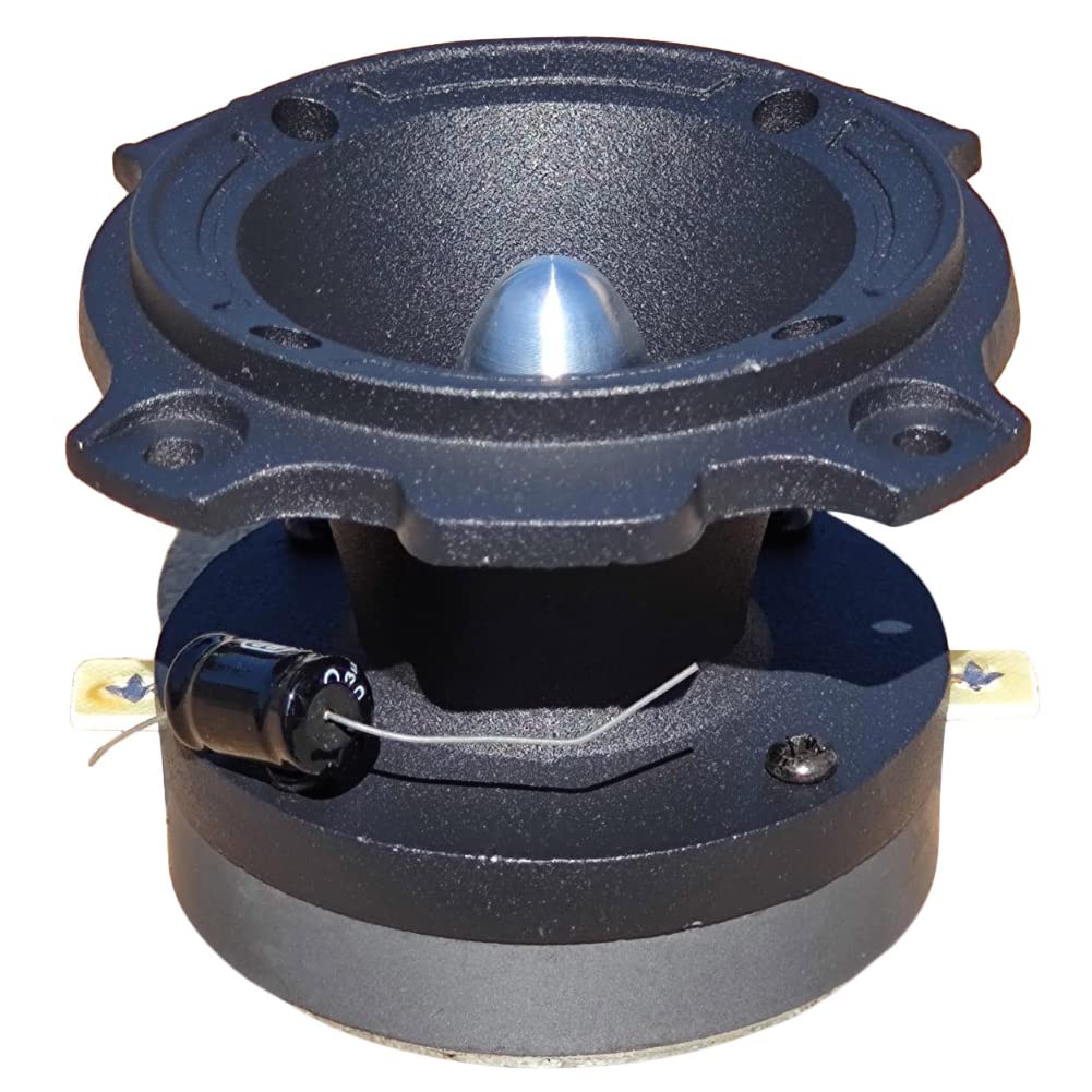 MASTER AUDIO 2 BST20/8 tweeters Noirs Super Bullet de 100 Watts rms et 200 Watts Max de 8 cm de diamètre impédance 8 ohms sensibilité 105 DB, la Paire