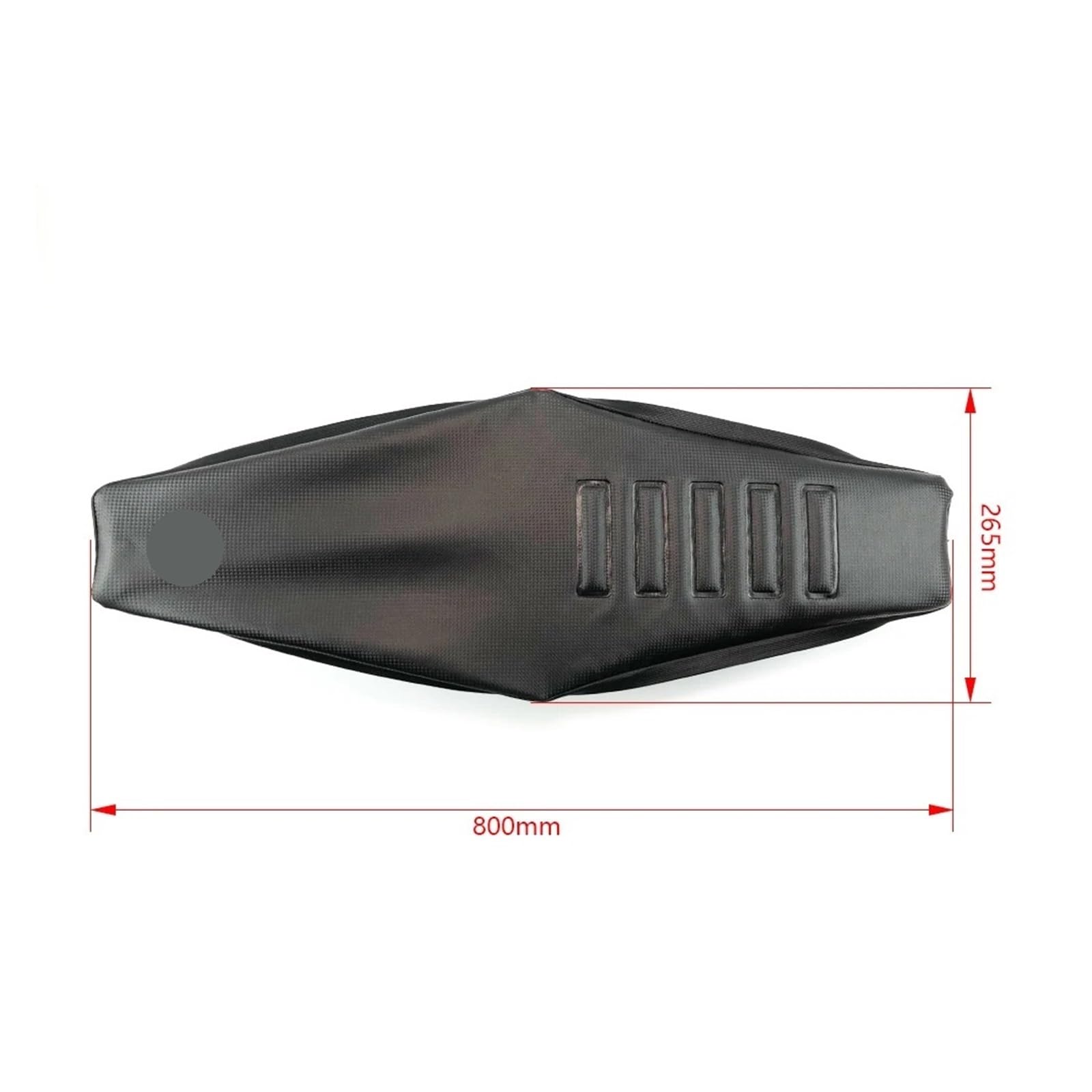 Funda para Asiento de Motocicleta Cojines para Fundas Asiento Motocicleta, Antideslizante, Resistente al Agua, para Suave, dedicado a para Husqvarna(Azul)