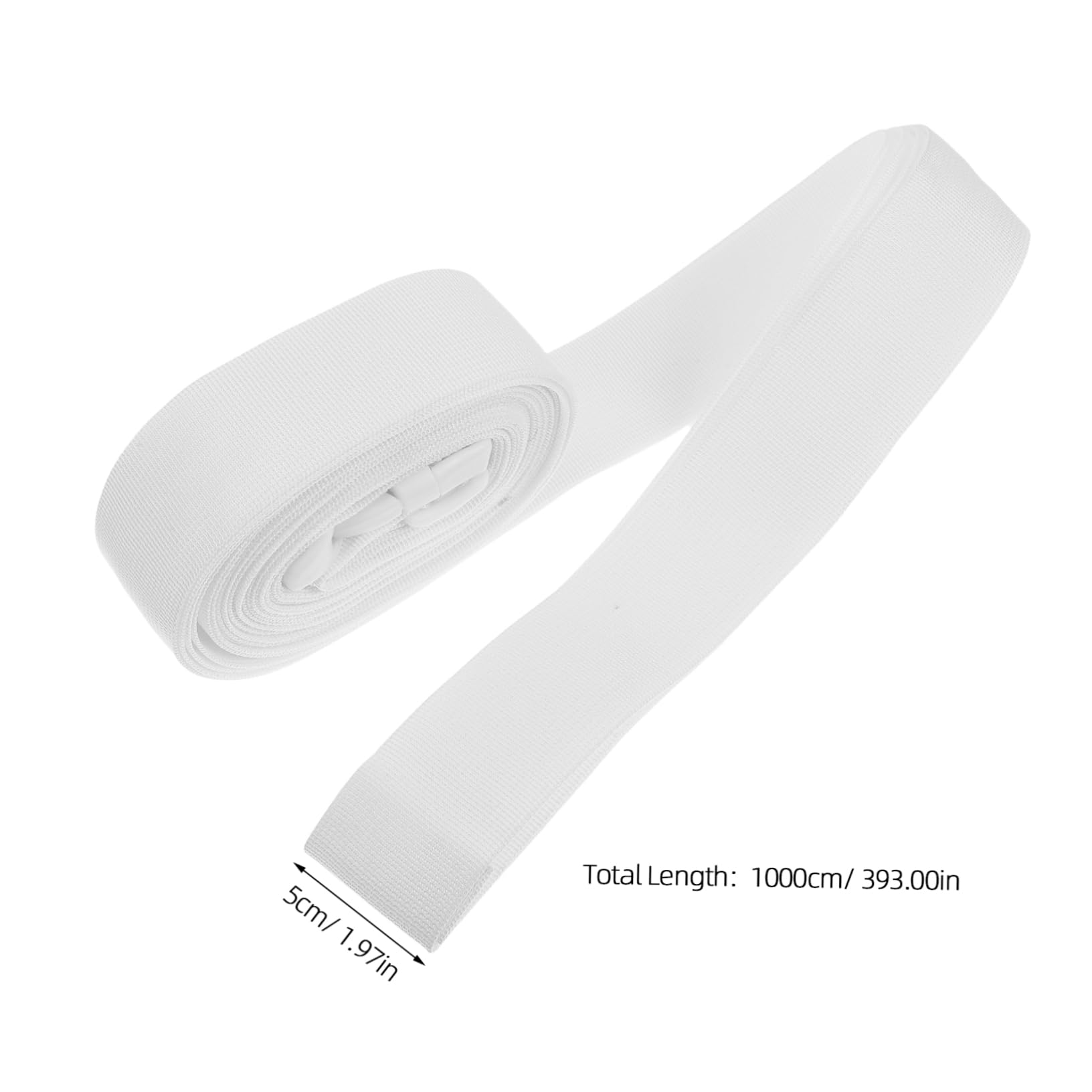 INOOMP 10M Adjustable Bed Connector Strap Mattress Connector for Twin Beds Prevents Movement Enhances Comfort Easy Installation for Home Hotel Use