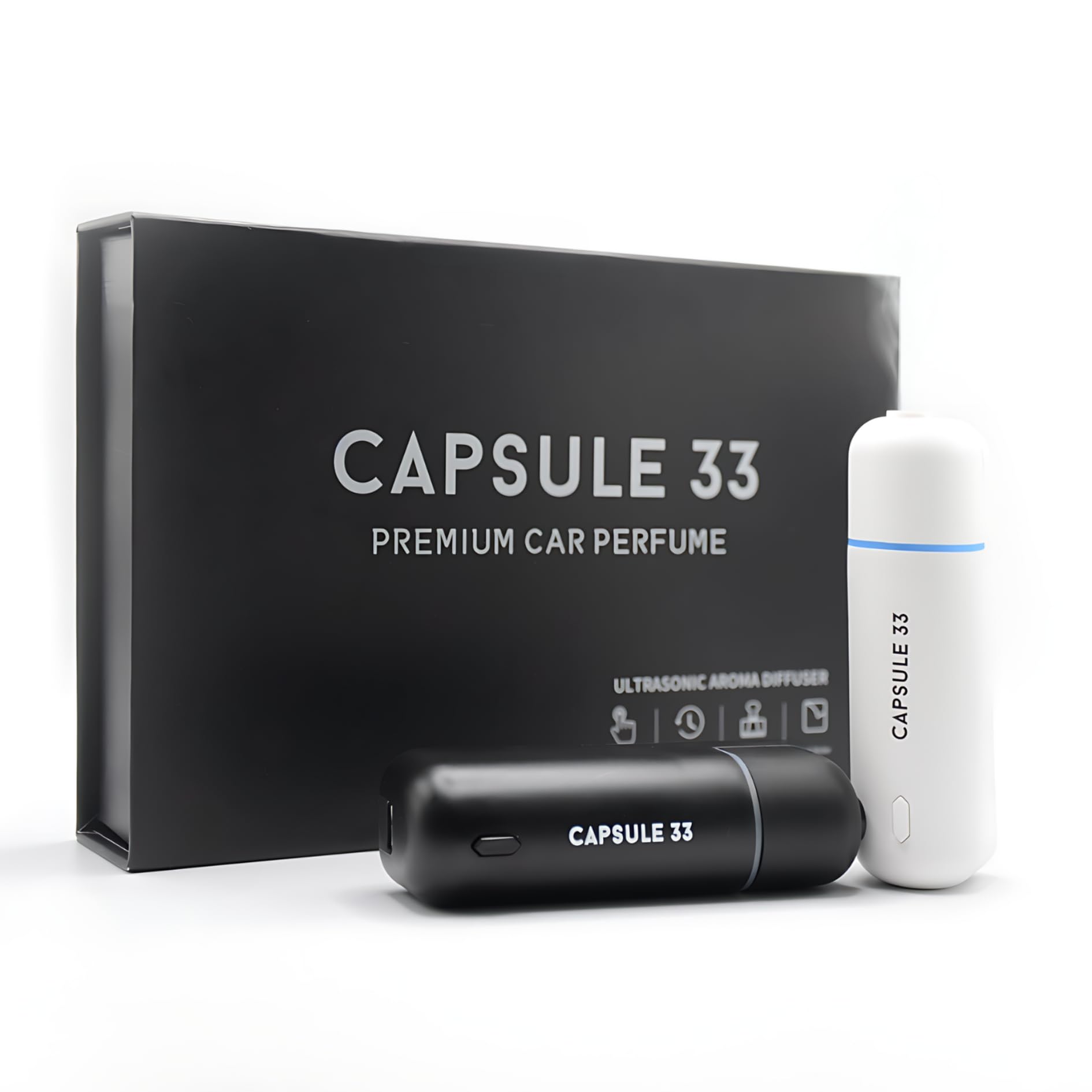 aroma♡ Amazon.com: Capsule 33 Car Perfume Starter Pack, Car Air