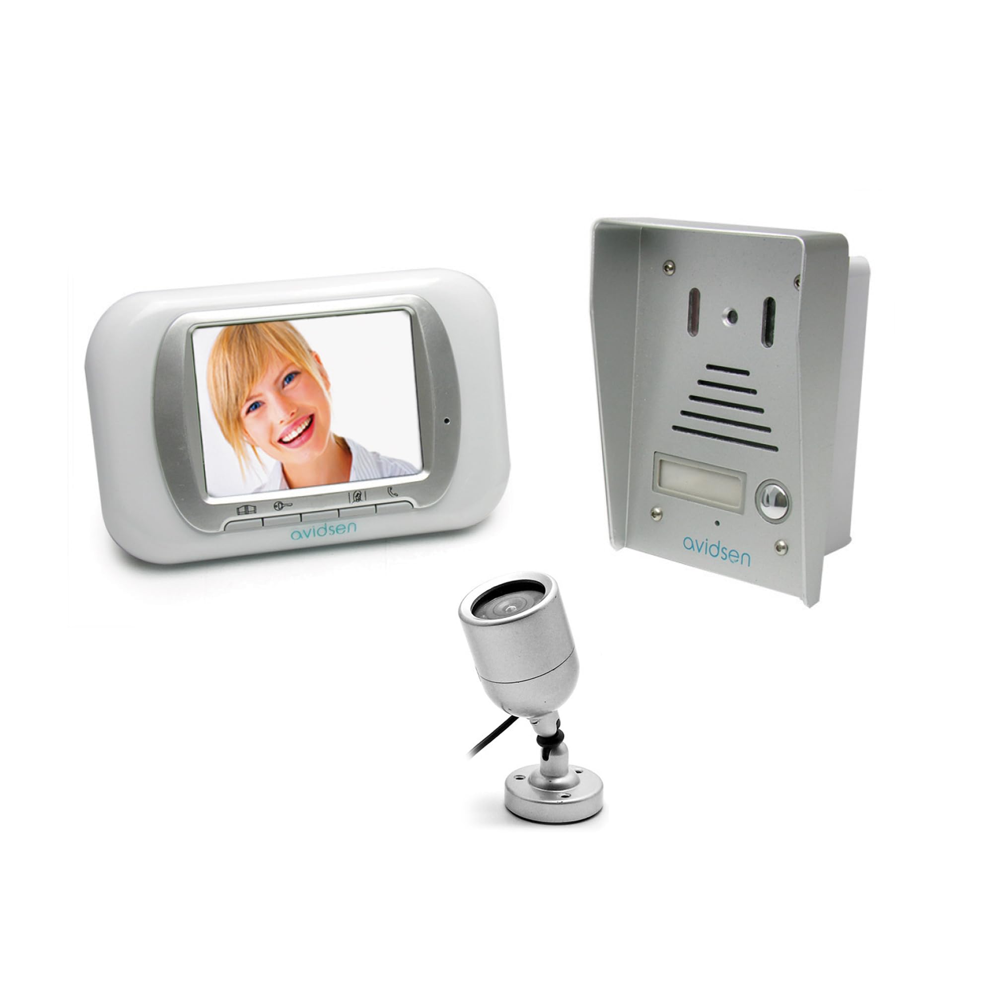 Avidsen Kit Interphonie Vidéo Couleur 3,5