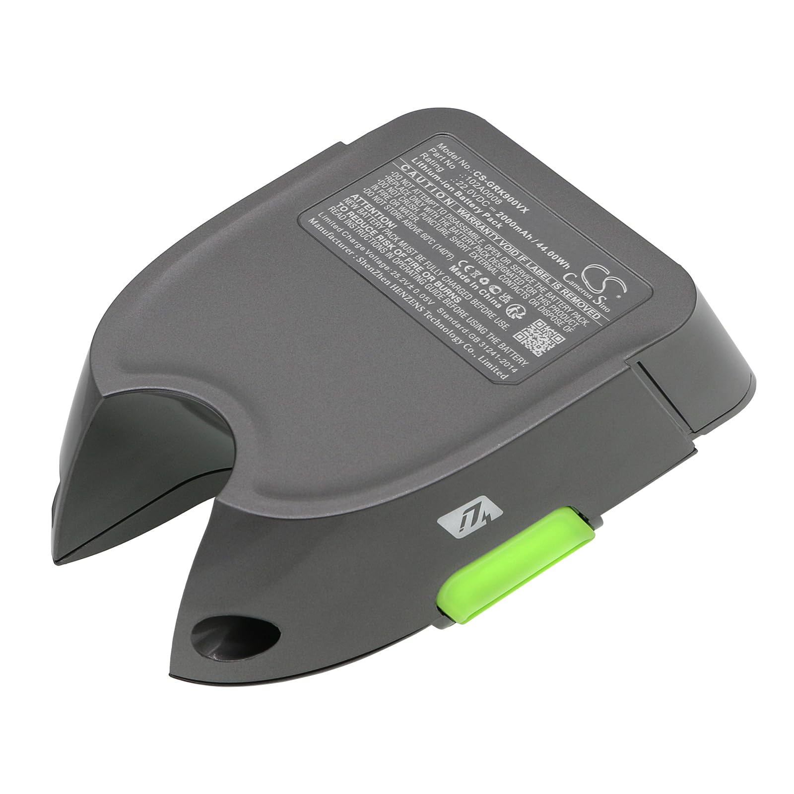 TECHTEK Batterie 2500mAh Compatible Avec [Karcher] VC4 Remplace 7INR19/65, 9.754-156.0