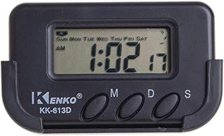 Kenko KK-613D Dijital Küçük Masa-Araba Saati-Alarm-Kronometre