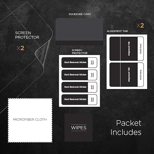 Miniatura 8 de Protector de pantalla para Toyota Tundra de 14 pulgadas (2022-2026) – Película de PET mate antirreflejo, antihuellas, resistente a los arañazos