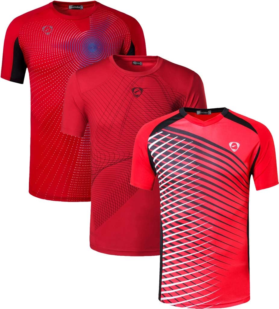 3 Pack Youth Quick Dry Wicking Active Athletic Short Sleeve Performance T-Shirt Big Boys & Girls Tennis Golf Shirts LBS701