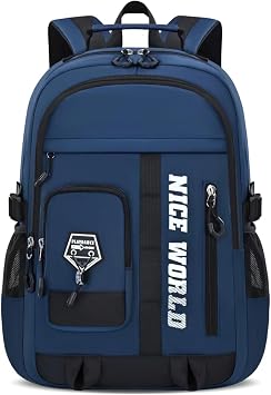 Amythe School Backpack Boy Teenager Lightweight Large
