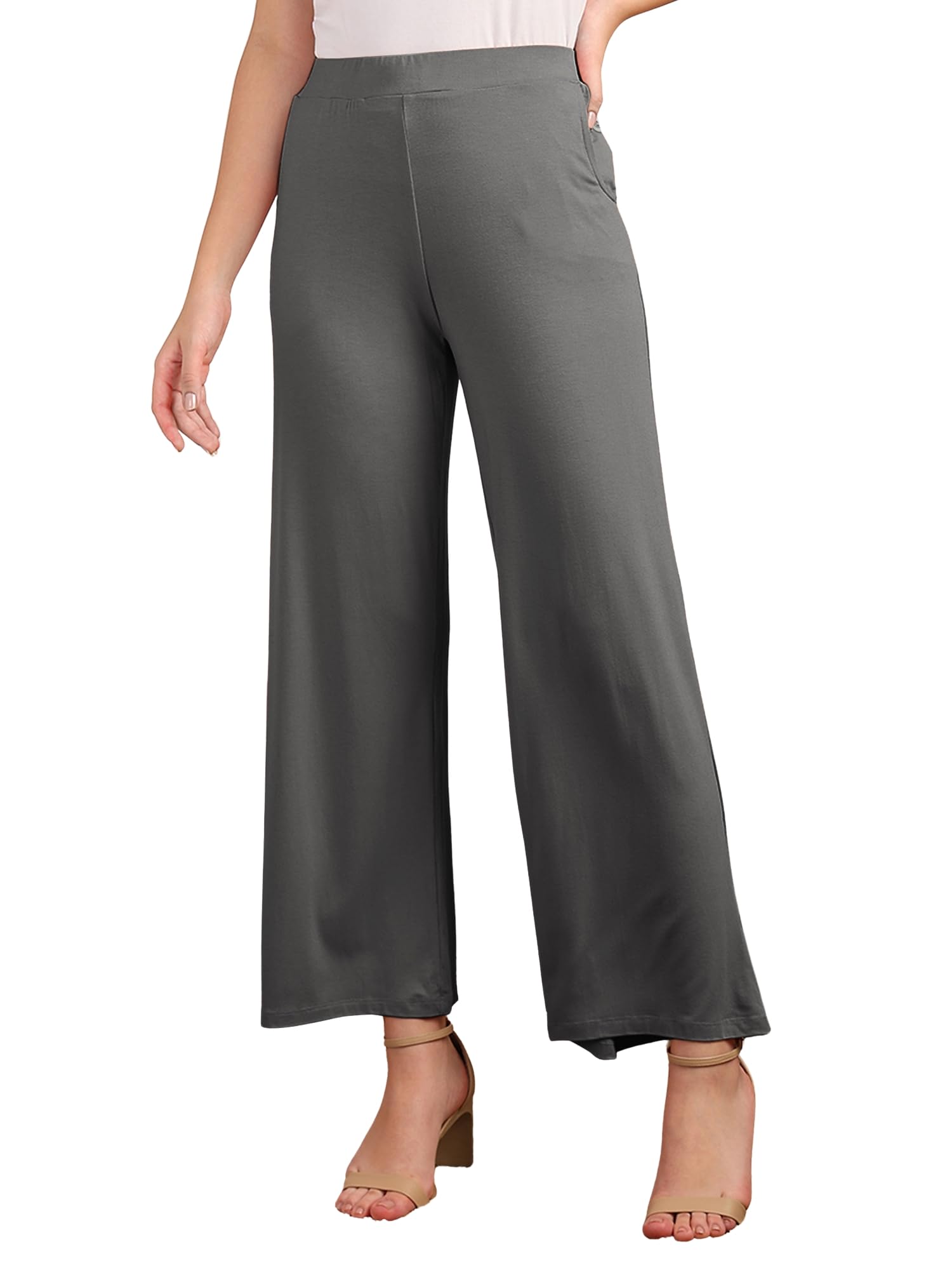 zelena Maternity Pajamas for Women with Pockets | 95% Viscose 5% Lycra Pregnancy & Postpartum High Waisted Pyjama | Extra Stretchable Maternity Pajama for Mothers-picture-11
