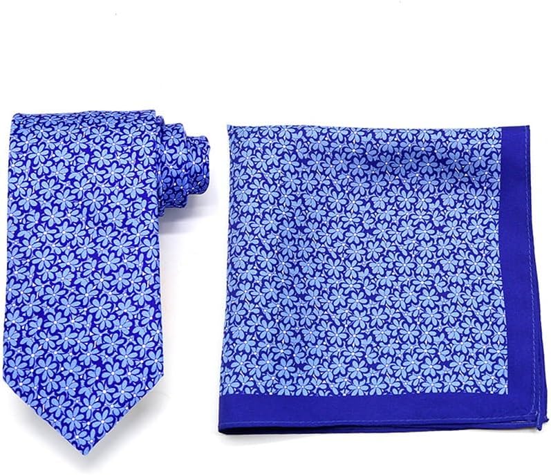Business Suit Pocket Towel Square Wedding Men's Tie Cover Floral Silk Formal