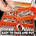 175-Piece 304 Stainless Steel Worm Gear Hose Clamps Assortment Kit,1/4-2 Inch(6-51mm) for Plumbing,Automotive,Fuel Line,Industrial,Tube,Applications