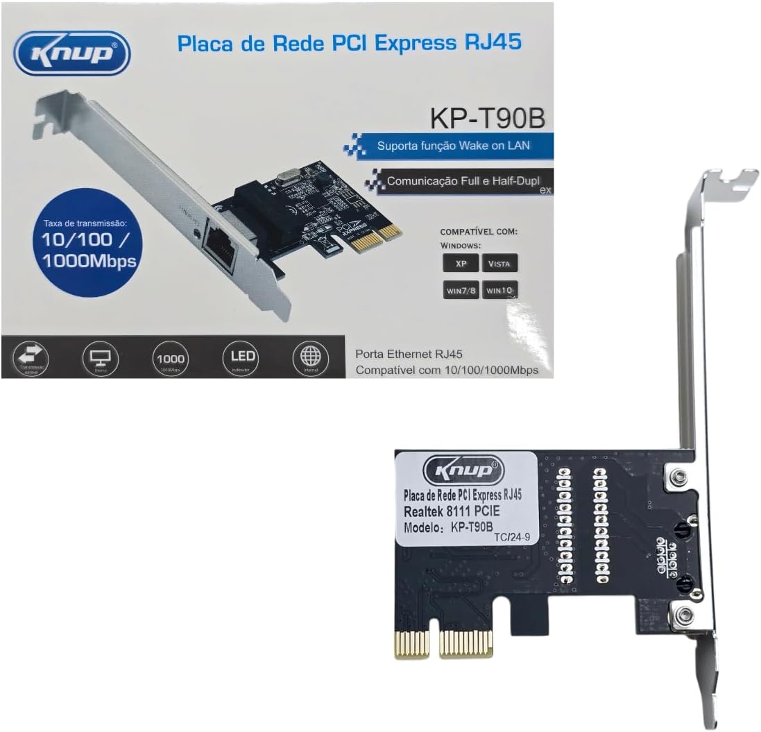 Placa de Rede Gigabit Realtek 8111: Review Testado por 7 dias