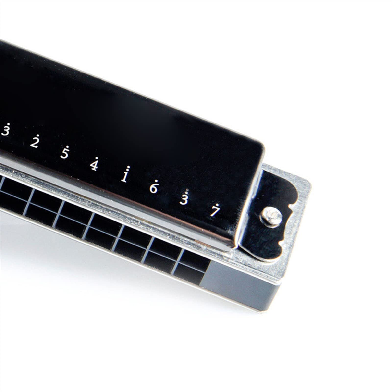 24 Fori Tremolo Armonica C Chiave Polifonia Armonica Ottava Armonica Armonica A Bocca con Custodia Armonica per Principianti