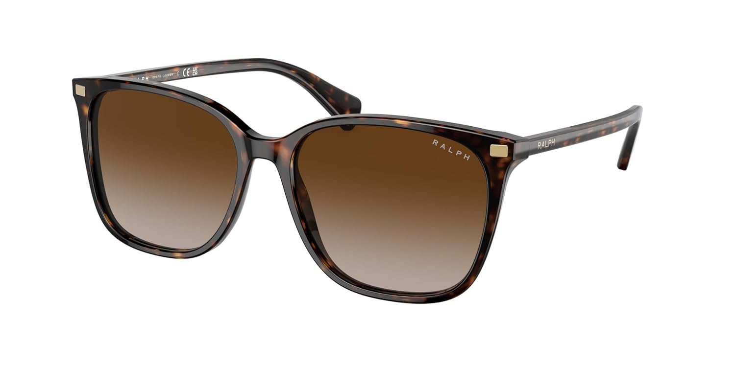 Ralph Lauren Vvcv RA5293 Square Sunglasses for Women BUNDLE with ACCESSORY EYEWEAR KIT