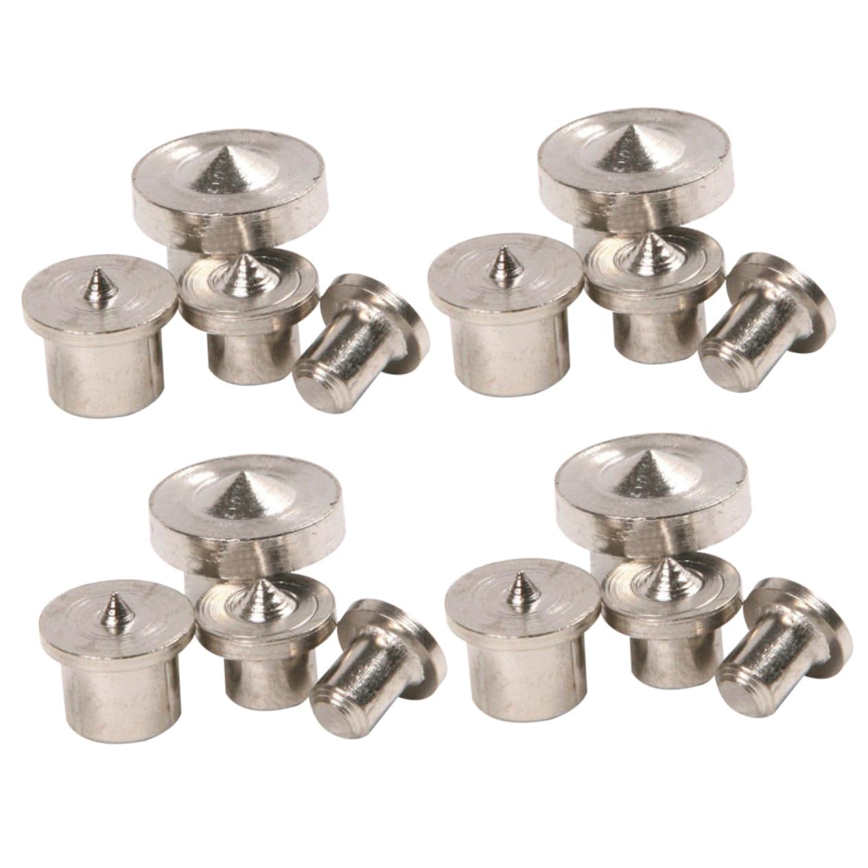 Garneck Wood Dowel Locator Center Points 16pcs Drill Bit Set Accurate Alignment for Dowel and Tenon Placement